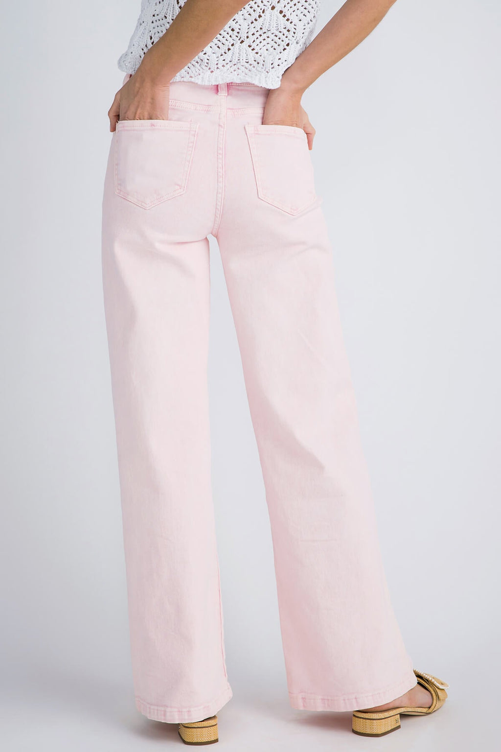 Risen Lola Wideleg Full Length Jeans